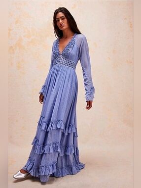 Free People Seraphina Maxi Dress NEW (((XL)))